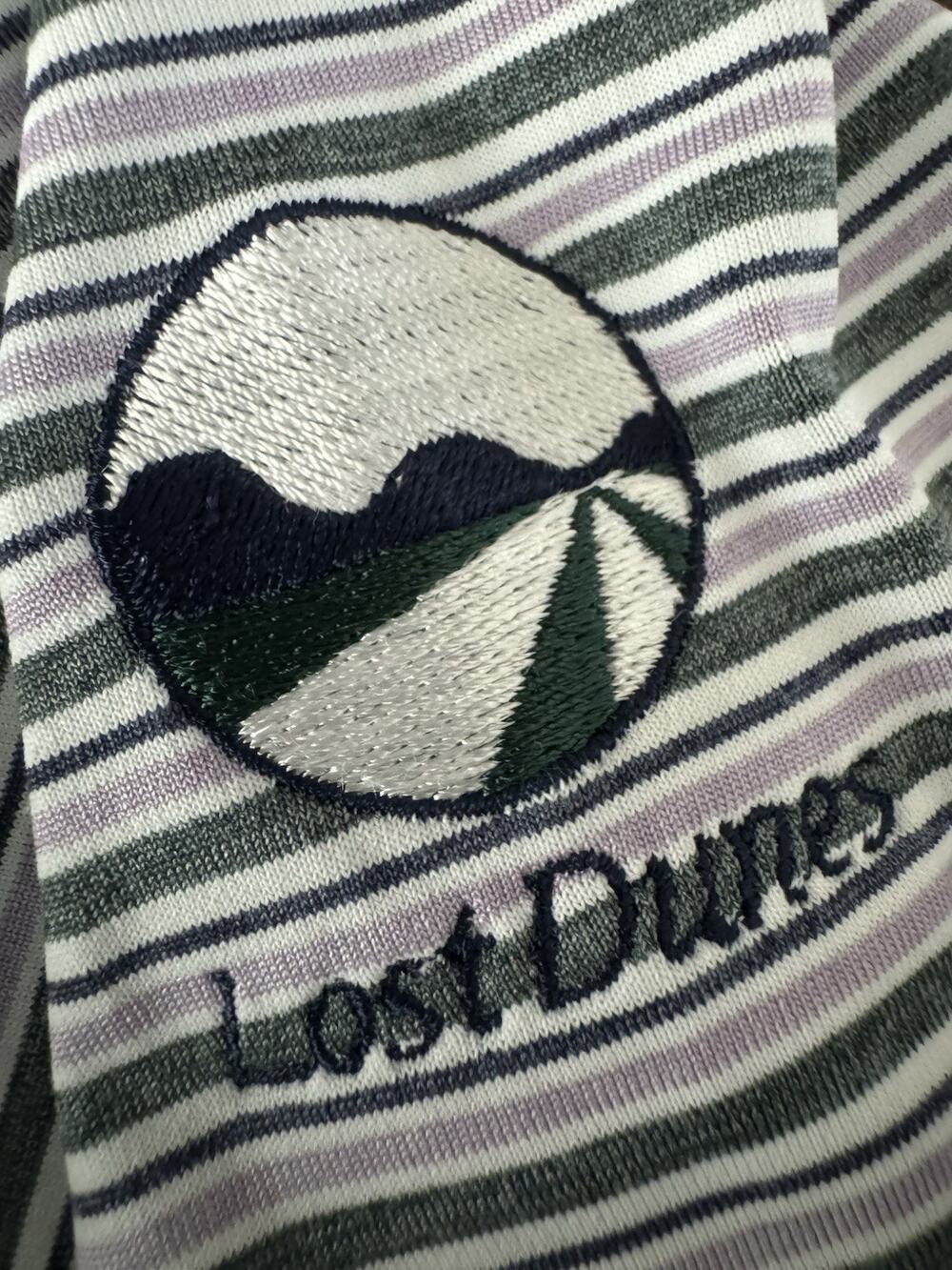Peter Millar Crown Crafted Polo Shirt Mens XL Lost Dunes Golf Club Embroidered